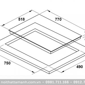 Bếp từ Fagor 3IF-73A2S