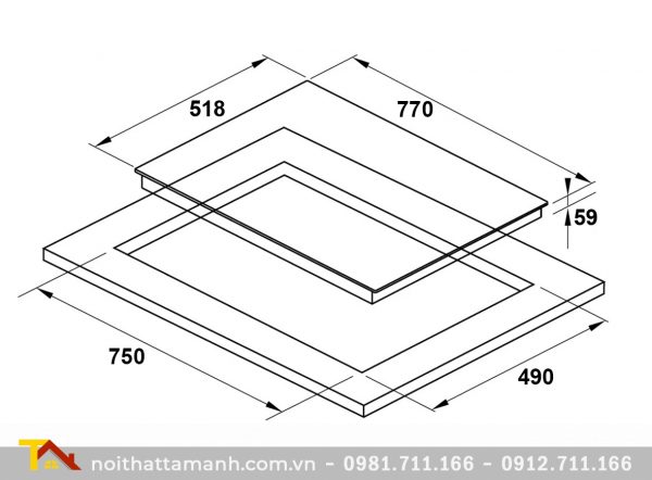 Bếp từ Fagor 3IF-73A2S