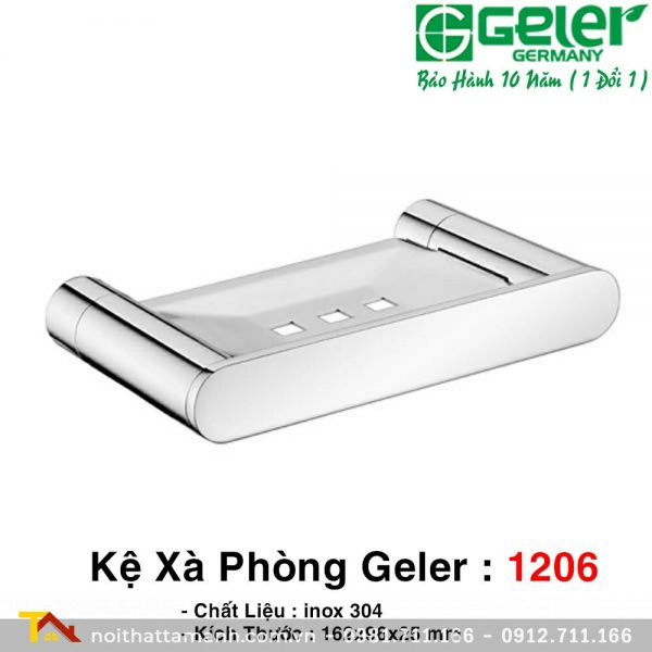 Kệ Xà Phòng inox 304 Geler 1206