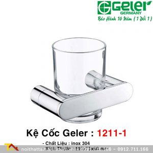 Kệ Cốc Đôi inox 304 Geler 1211-1