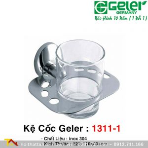 Kệ Cốc Đôi inox 304 Geler 1311-1