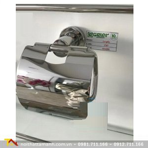 Lô giấy vệ sinh inox 304 Geler 2707