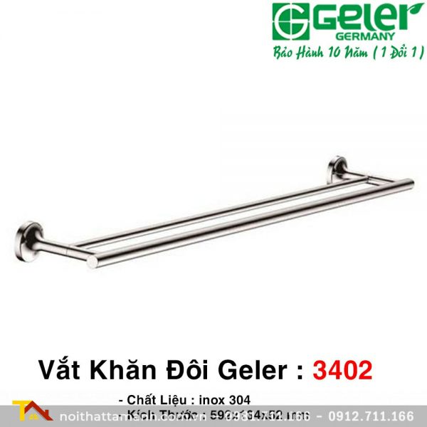 Thanh Vắt Khăn Đôi Geler 3402