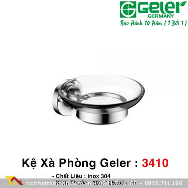 Kệ Xà Phòng inox 304 Geler 3410