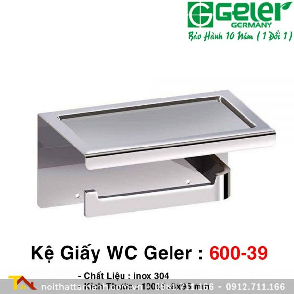 Hộp giấy vệ sinh GELER 600-39