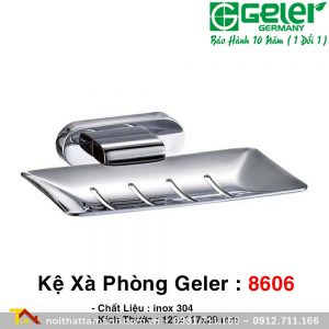 Kệ Xà Phòng inox 304 Geler 8606