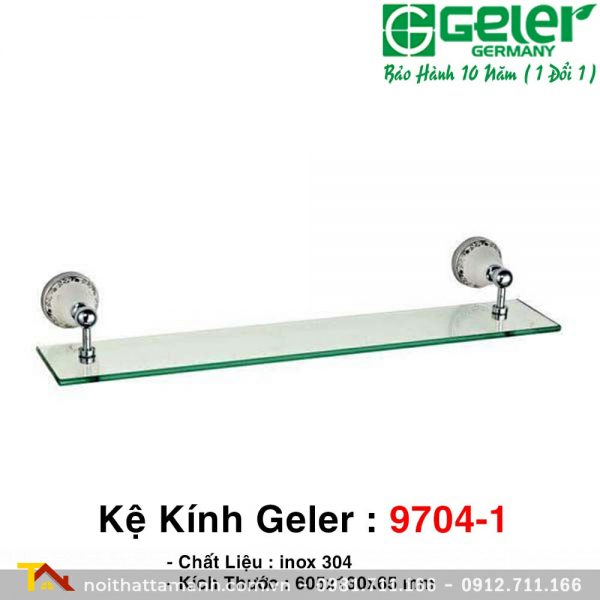 Kệ kính dưới gương Geler 9704-1