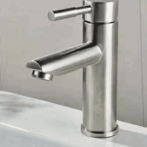 Vòi chậu rửa mặt 1 lỗ inox HCG 1001 thấp