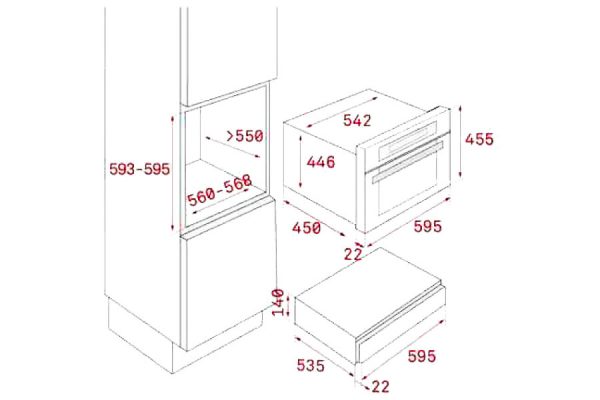 Lò nướng TEKA CP 15 GS