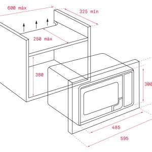 Lò vi sóng TEKA MS-620 BIS