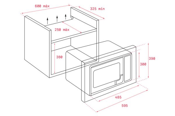 Lò vi sóng TEKA MS-620 BIS