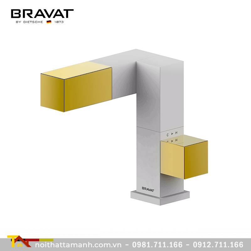 Vòi rửa mặt Bravat F164124NP-KVF