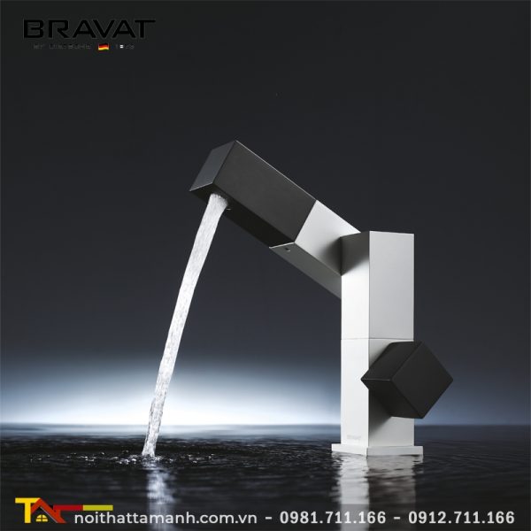 Vòi rửa mặt Bravat F164124W-BW