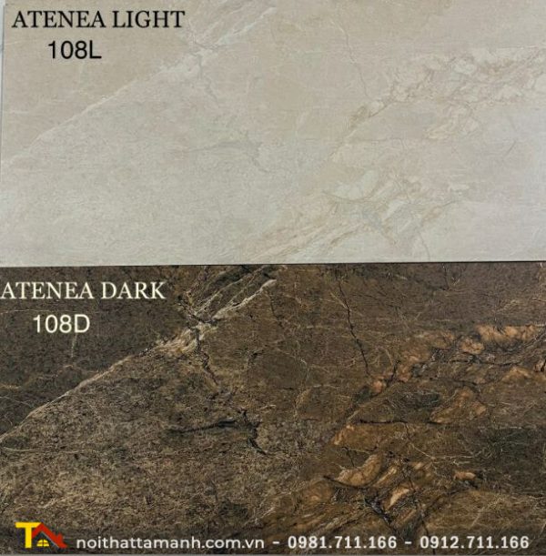 Gạch Ấn Độ 30x60 ATENEA DARK 108D