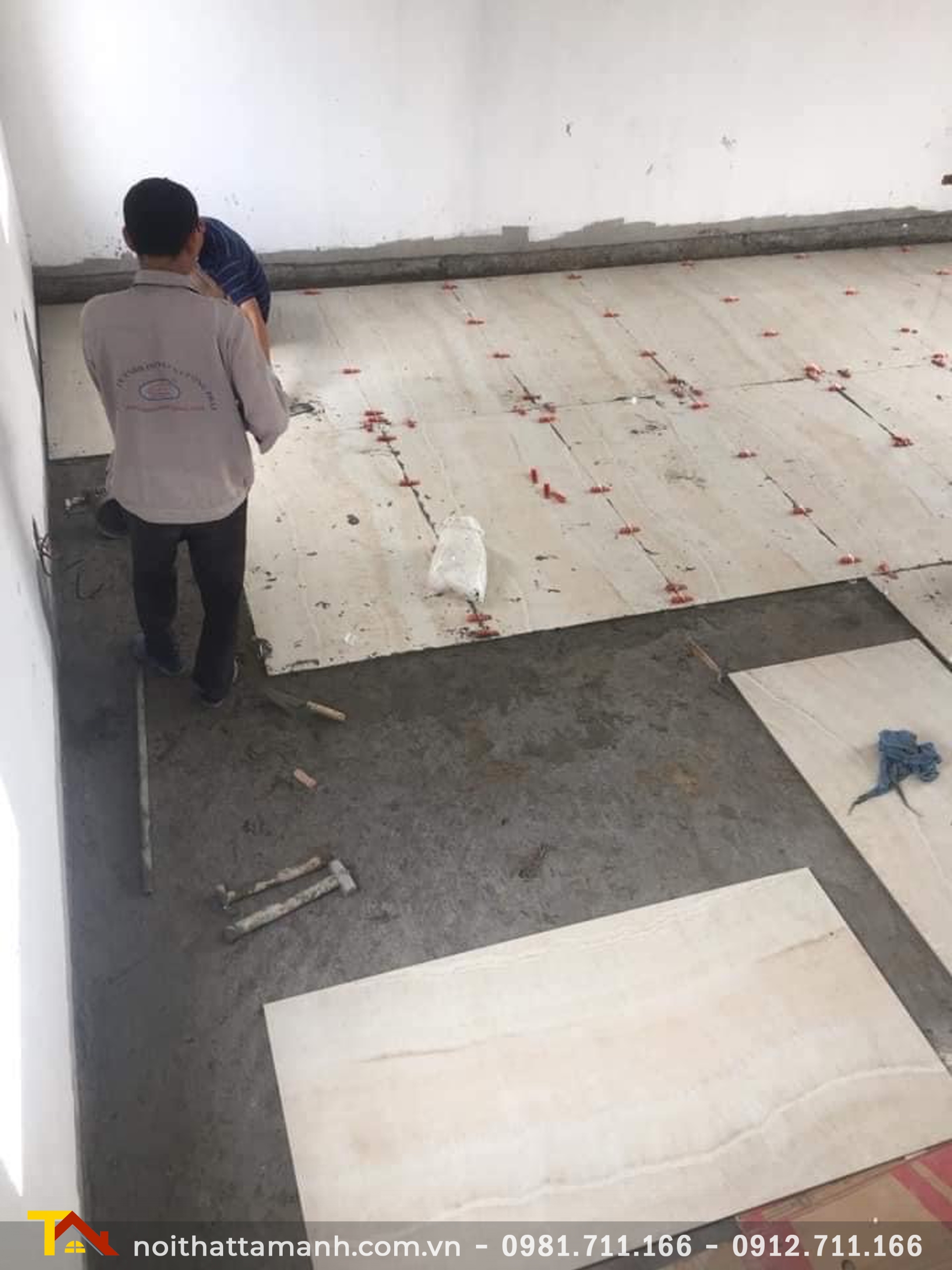 Công trình thi công ốp lát gạch Prime tại Quang Minh