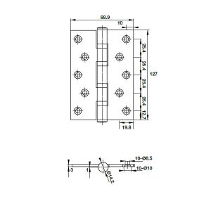 Bản lề Hafele 926.25.104