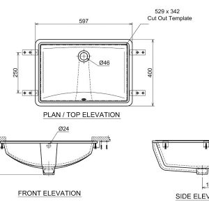 Chậu đặt bàn lavabo CLARA CBM-100