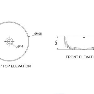 Chậu đặt bàn lavabo CLARA CBM-101