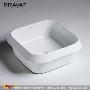 Chậu rửa mặt Bravat C22288W-ENG