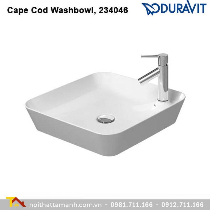 Chậu rửa mặt lavabo DURAVIT Cape cod 460 588.45.241