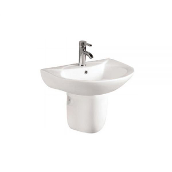 Chậu treo tường lavabo NIKKO C29025