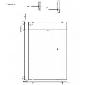 Gương phòng tắm TOTO YM6090A