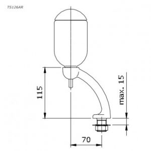 Hộp xịt xà phòng TOTO TS126AR