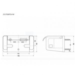 Lô giấy vệ sinh TOTO DS708PS