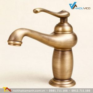 Vòi rửa lavabo Haduvico Đồng Thau VR025