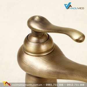 Vòi rửa lavabo Haduvico Đồng Thau VR025