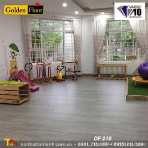 Sàn nhựa dán keo GOLDEN FLOOR DP210