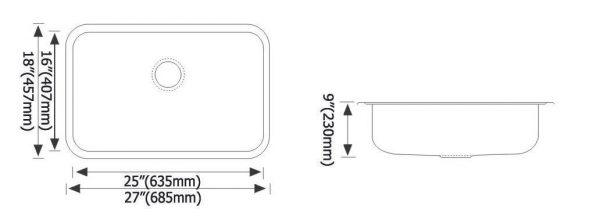 Chậu rửa bát CLARA CSS-08