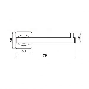 Giá treo giấy vệ sinh Hafele 580.41.540