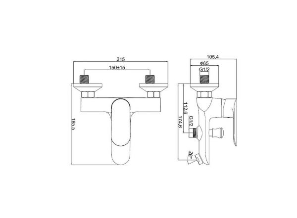 Sen tắm nóng lạnh CLARA CF-04353