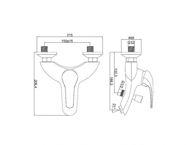 Sen tắm nóng lạnh CLARA CF-14403