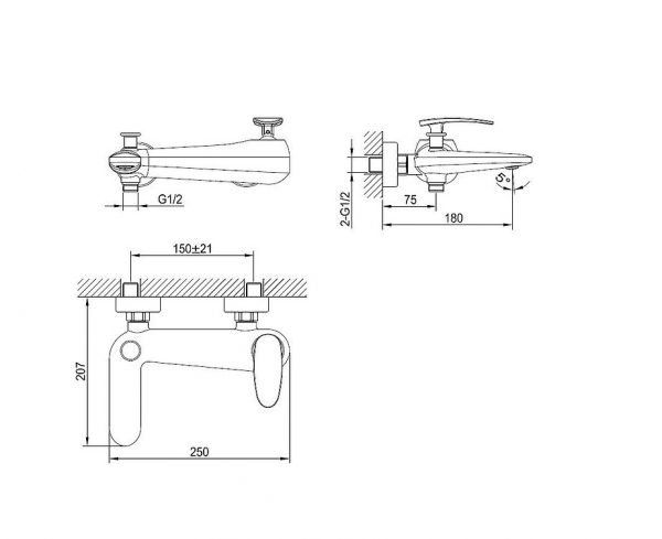 Sen tắm nóng lạnh CLARA CF-45353C