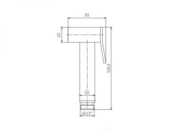 Vòi xịt vệ sinh CLARA CFF-15