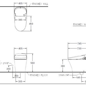 Bồn cầu điện tử COTTO C10247