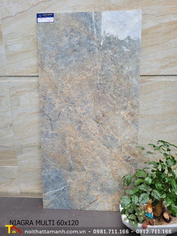 Gạch Ấn Độ 60x120 Niagra Multi