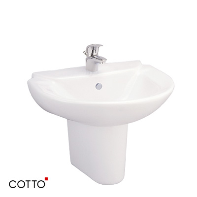 Chậu rửa mặt  COTTO C0237+C4210