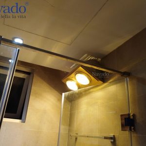 Đèn sưởi nhà tắm 2 bóng NAVADO NAV-802