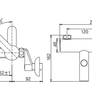 Sen tắm nóng lạnh Amy AM 5000