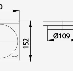 Phụ kiện phòng tắm COTTO CT645Z2C