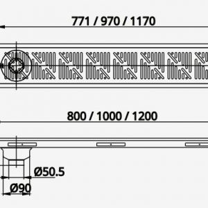 Phụ kiện phòng tắm COTTO CT654ZP