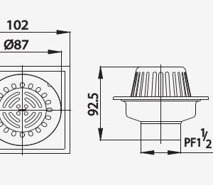 Phụ kiện phòng tắm COTTO CT658Z1