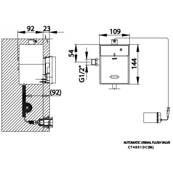 Van xả cảm ứng COTTO CT4801DCNL - Hình ảnh 2