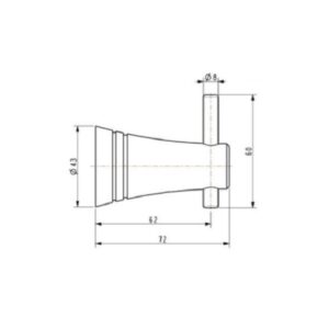 Bản vẽ Phụ kiện phòng tắm American WF-6581