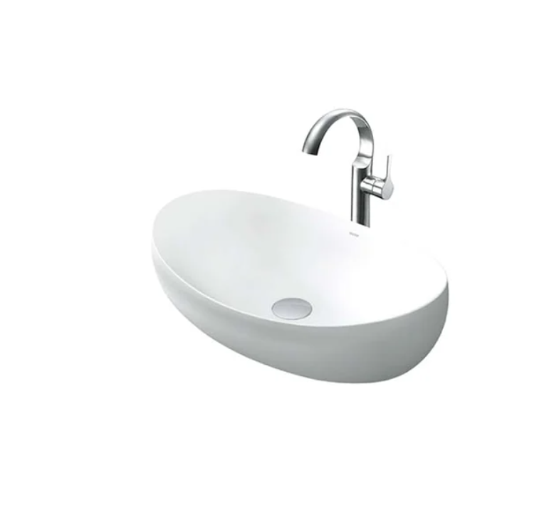 Chậu rửa đặt bàn TOTO PJS01WE#MW trắng mờ