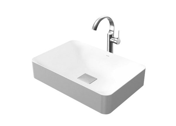Chậu rửa đặt bàn TOTO PJS03WE#GW với thiết kế đặt bàn tinh tế, hài hoà