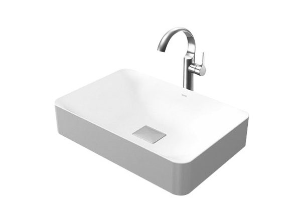 Chậu rửa đặt bàn TOTO PJS03WE#MW với thiết kế đặt bàn tinh tế, hài hoà